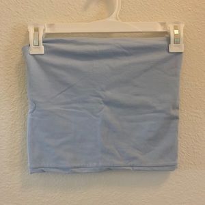 brandy melville blue tube top